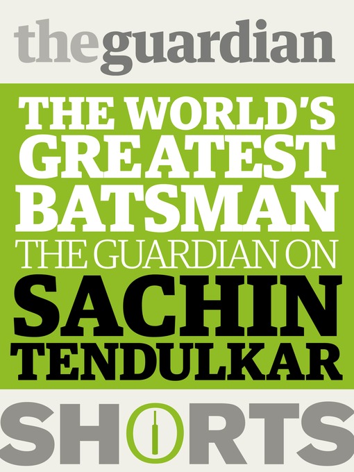 Title details for Sachin Tendulkar by The Guardian - Available